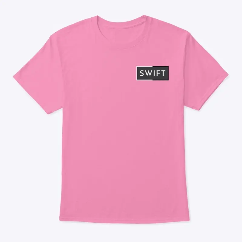 coloured tees small logo